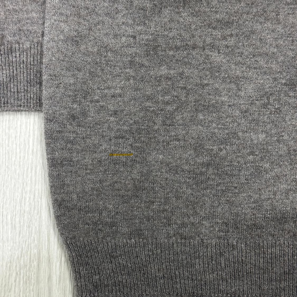 [S] 마이라이브러리 Round Neck Knit Warm Gray 상품이미지4