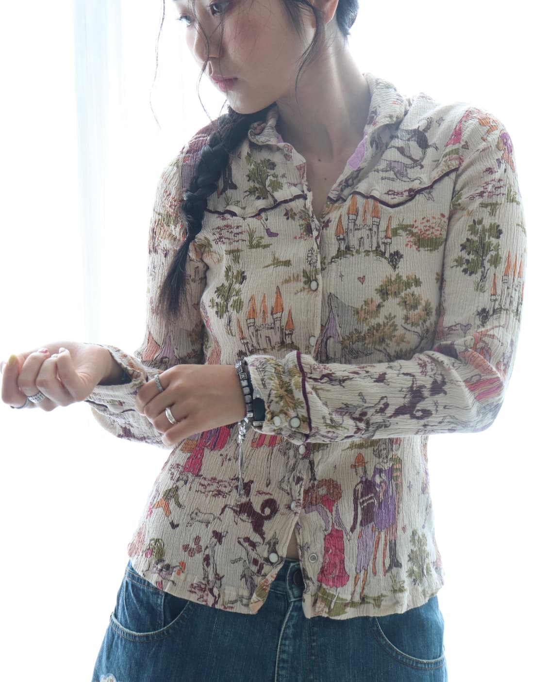[Tsumori Chisato] Fairy Crinkle Shirt 상품이미지2