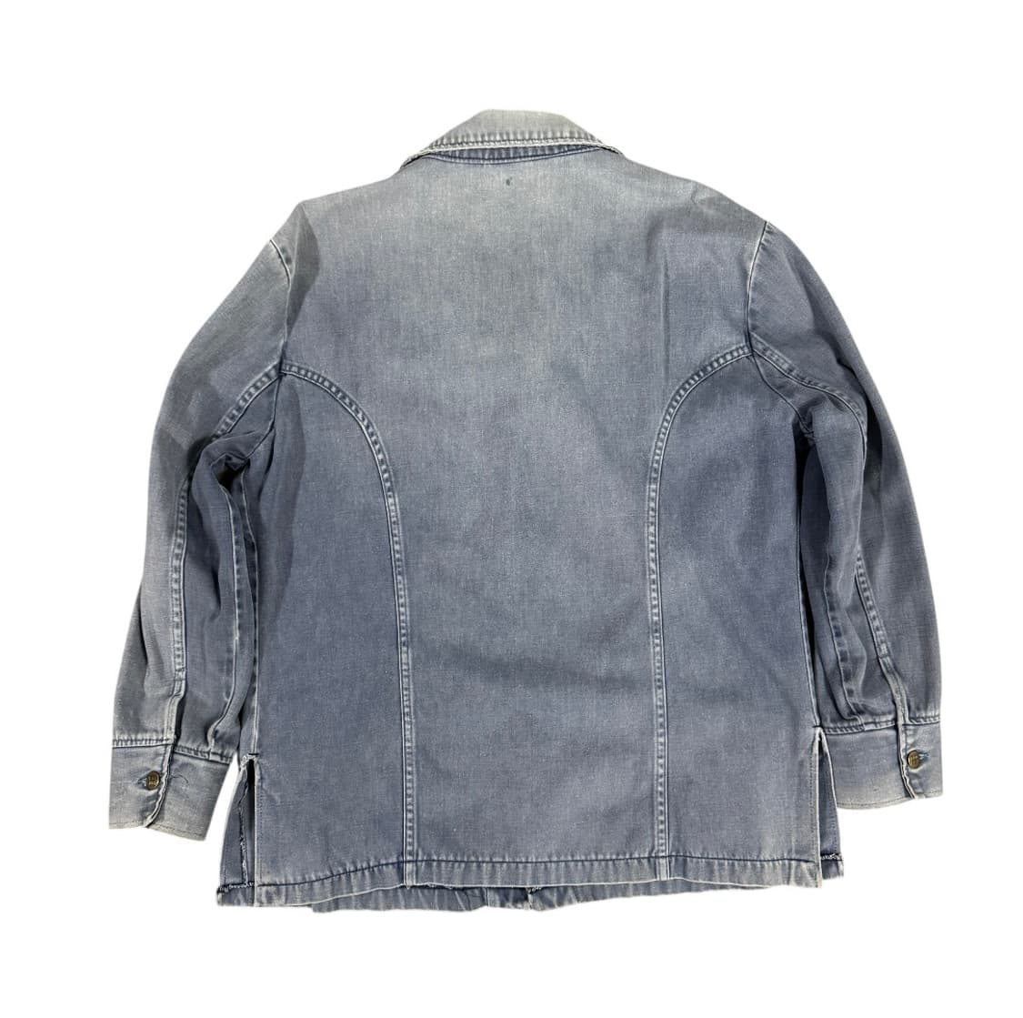 빈티지 70s Sedgefield USA 메이드 데님 워크 자켓 상품이미지2