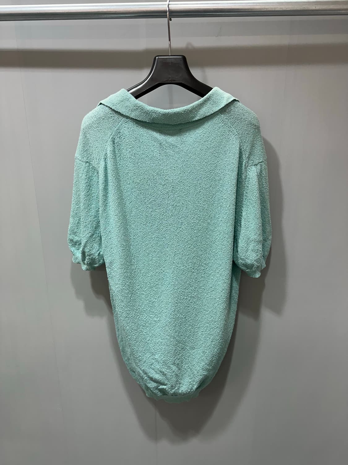 (정품/새상품) MORGANO 모르가노 여성 민트 린넨 카라 티셔츠 상품이미지3