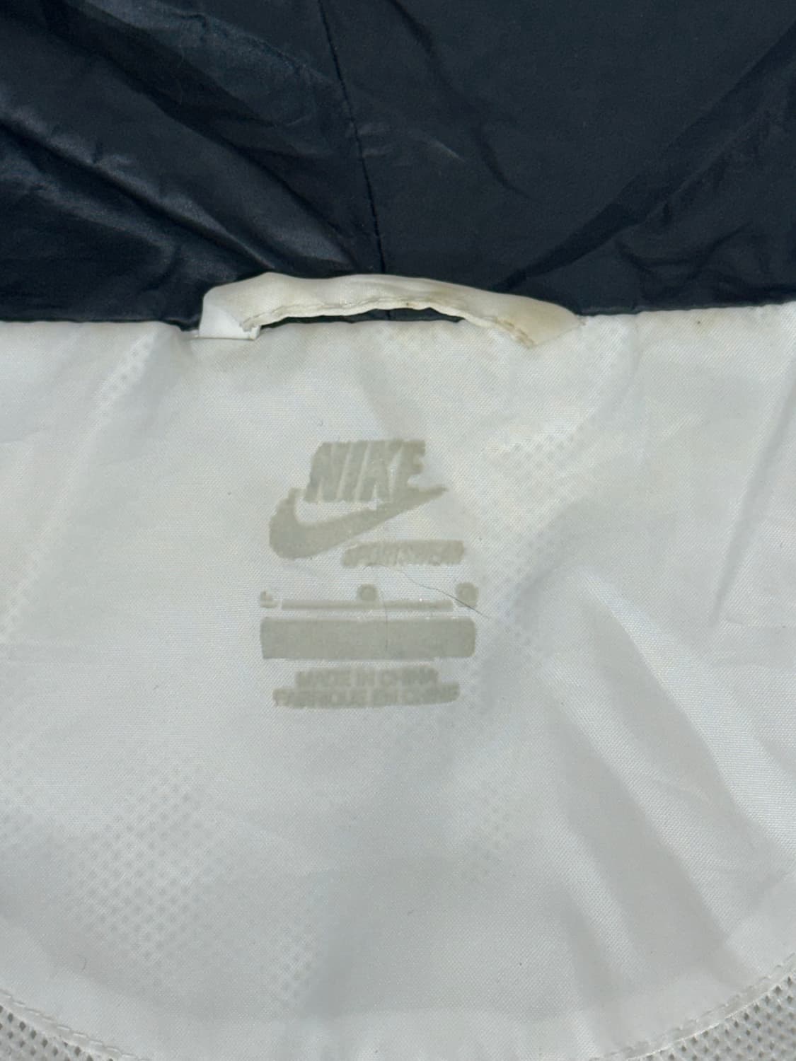 나이키 화이트 블랙 윈드러너 바람막이 자켓 L 상품이미지7