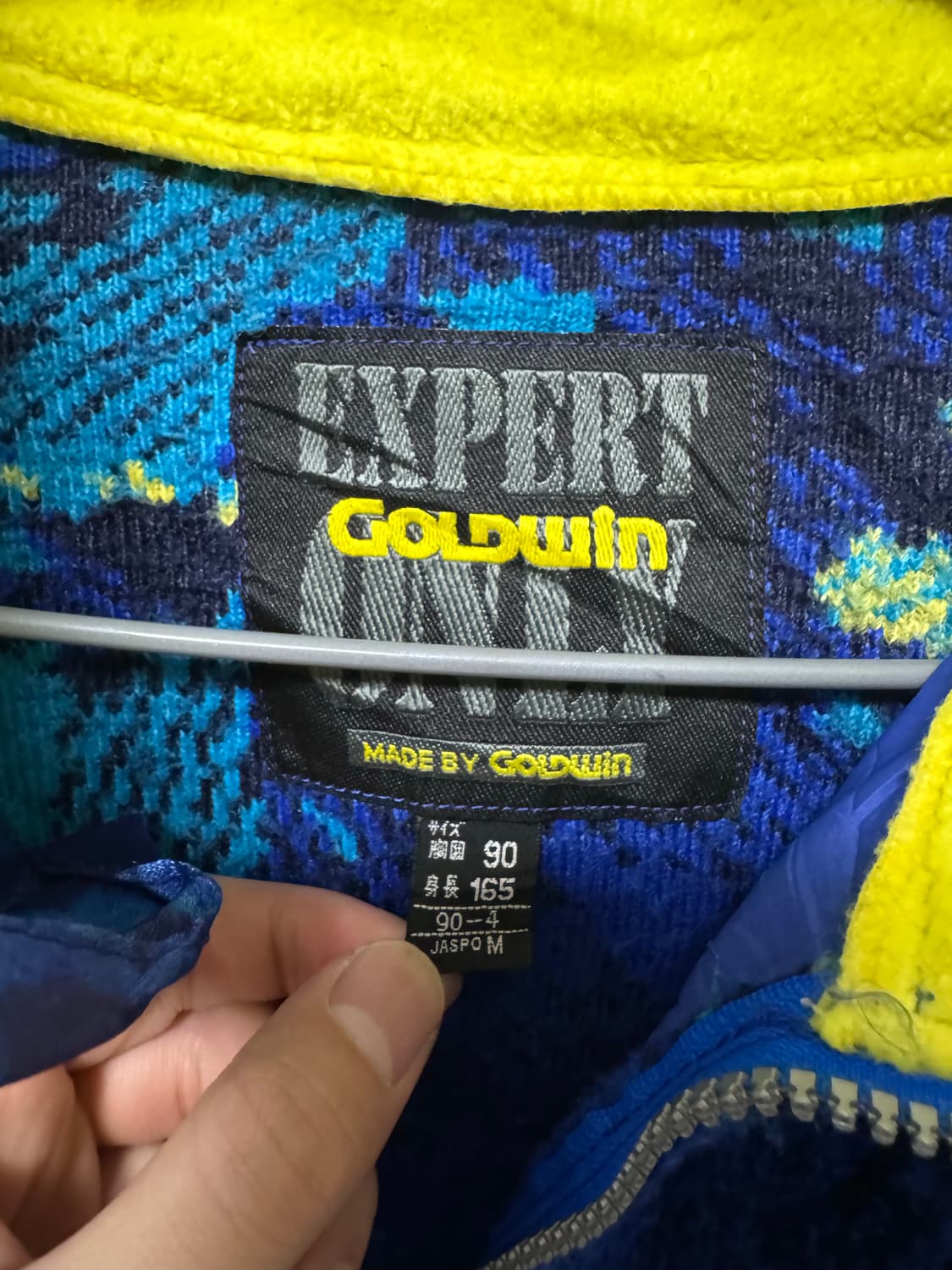 90s made in japan 골드윈 후리스 하프집업 상품이미지3