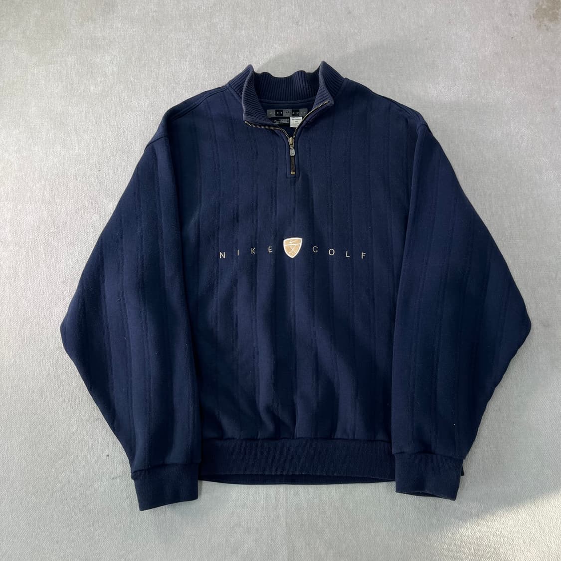 105 나이키 골프 스트라이프 반집업 맨투맨 상품이미지1