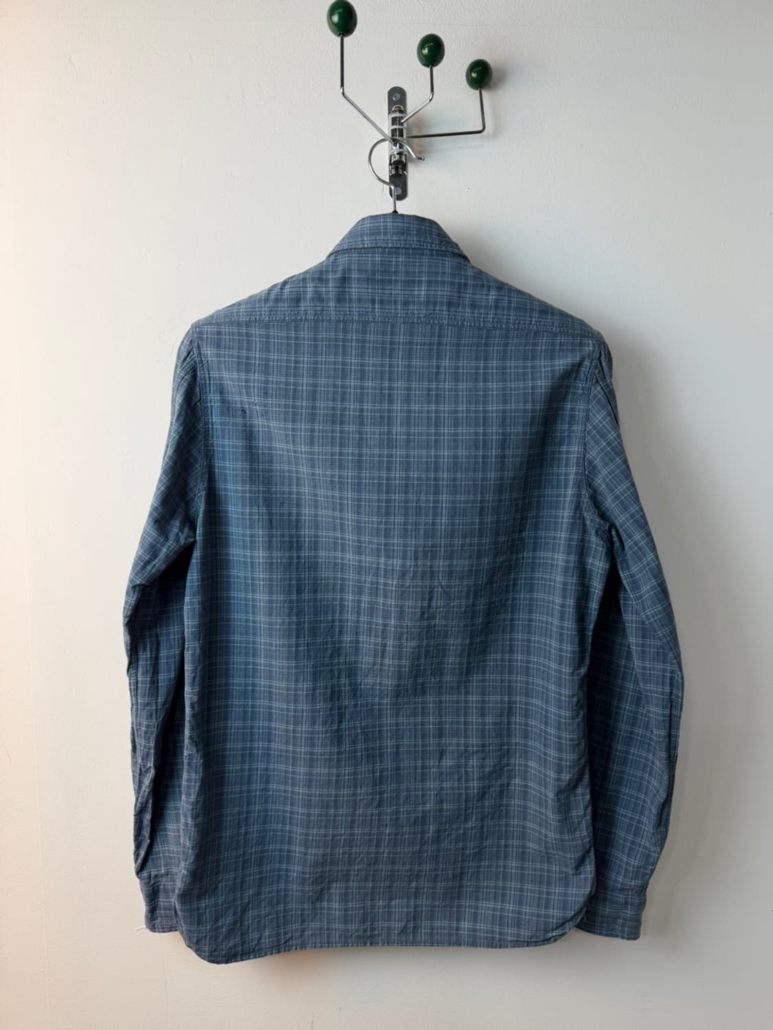 더블알엘 체크 워크 셔츠 상품이미지4