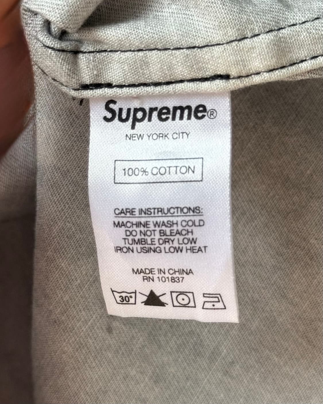 SUPREME 19SS drills shirt 상품이미지9