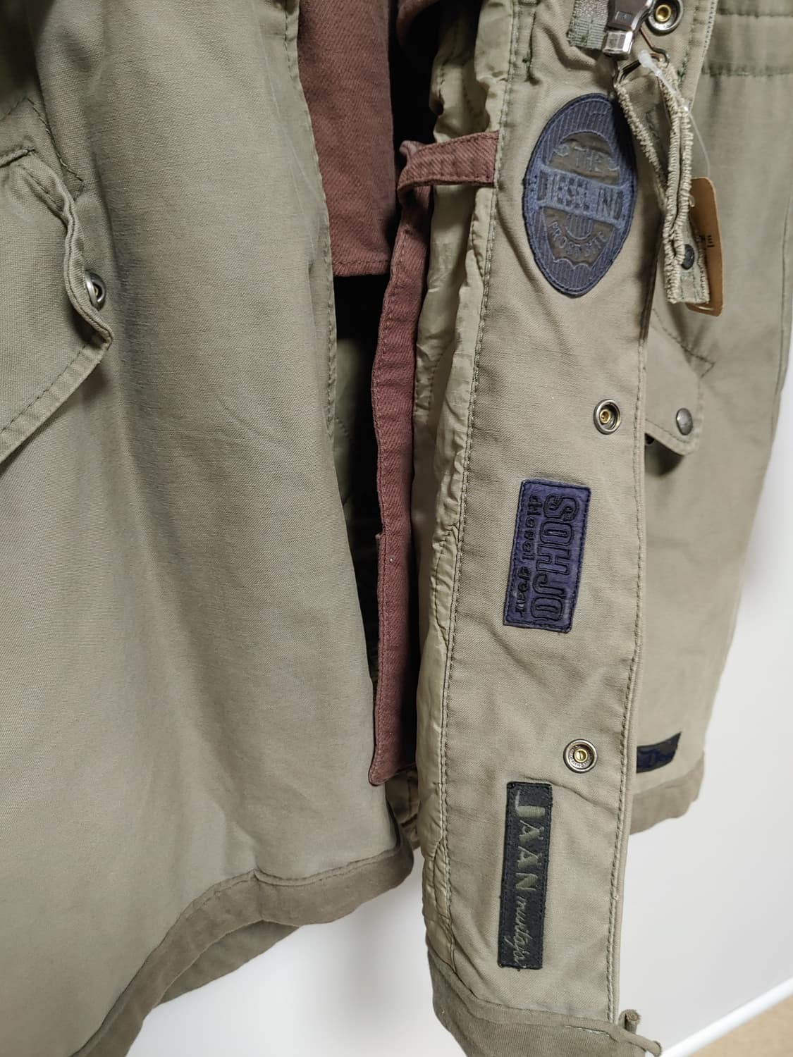 디젤 워크워어 헌팅후드 겨울야상 상품이미지4