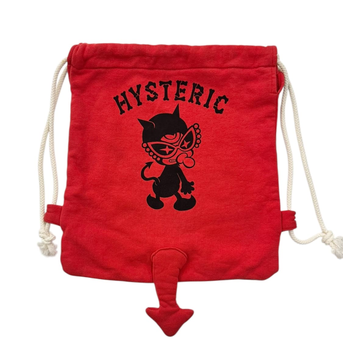 히스테릭글래머 스웻 냅색 백팩 레드 상품이미지4