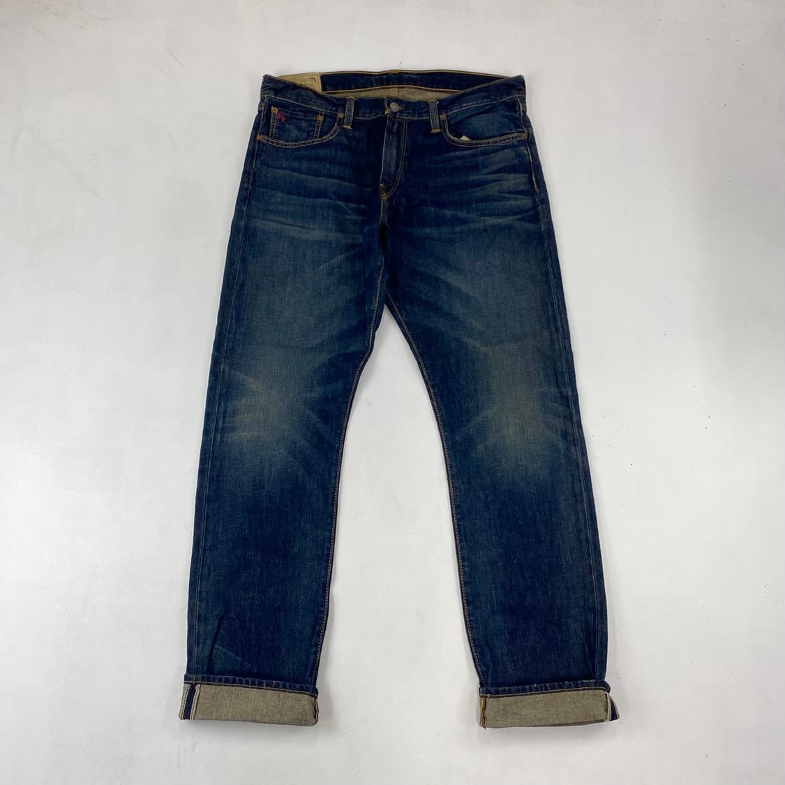 폴로 워싱 스트레이트 데님 진 (34) 상품이미지2