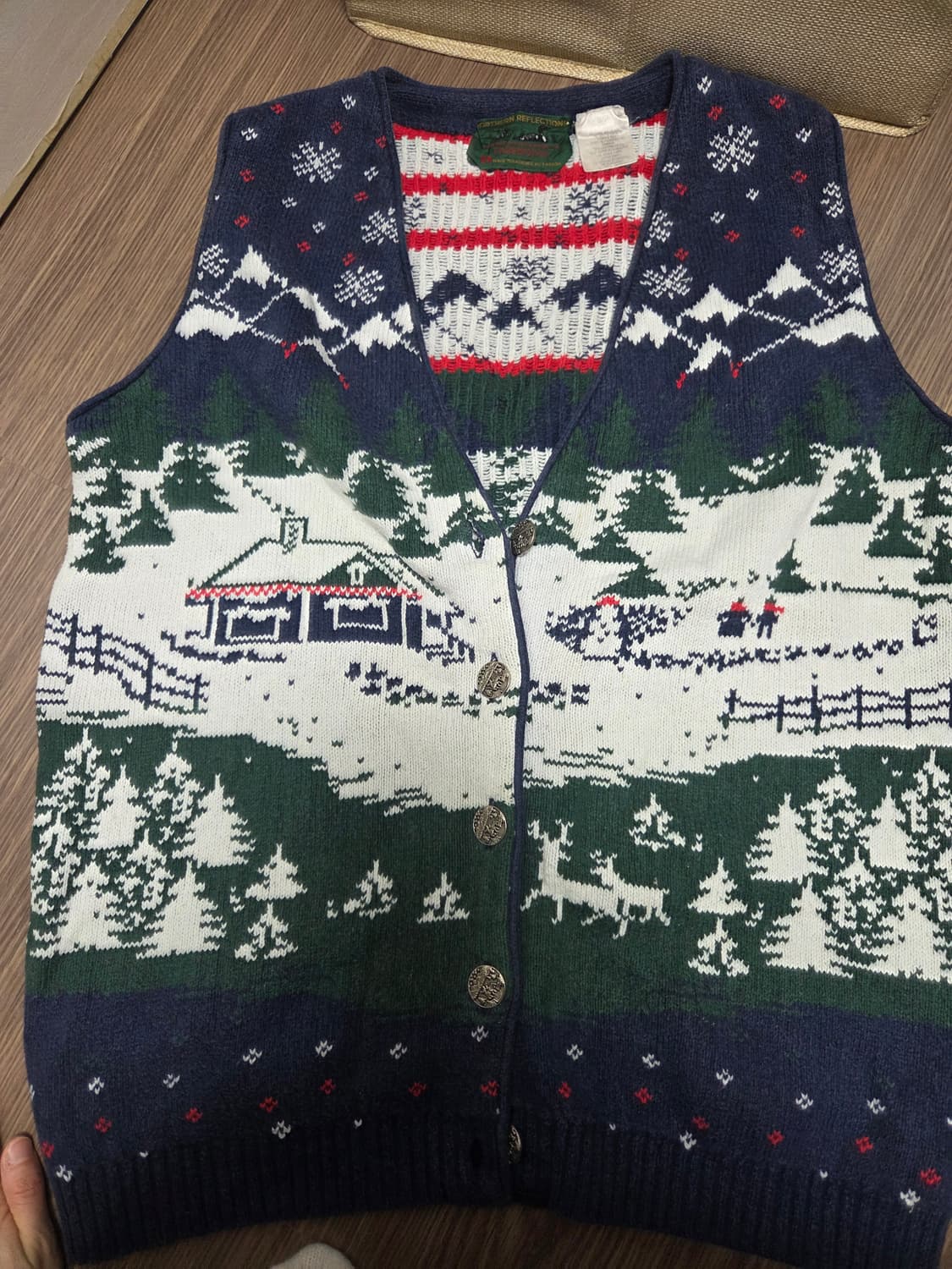 노던 조끼 빈티지니트 미국빈티지 상품이미지1