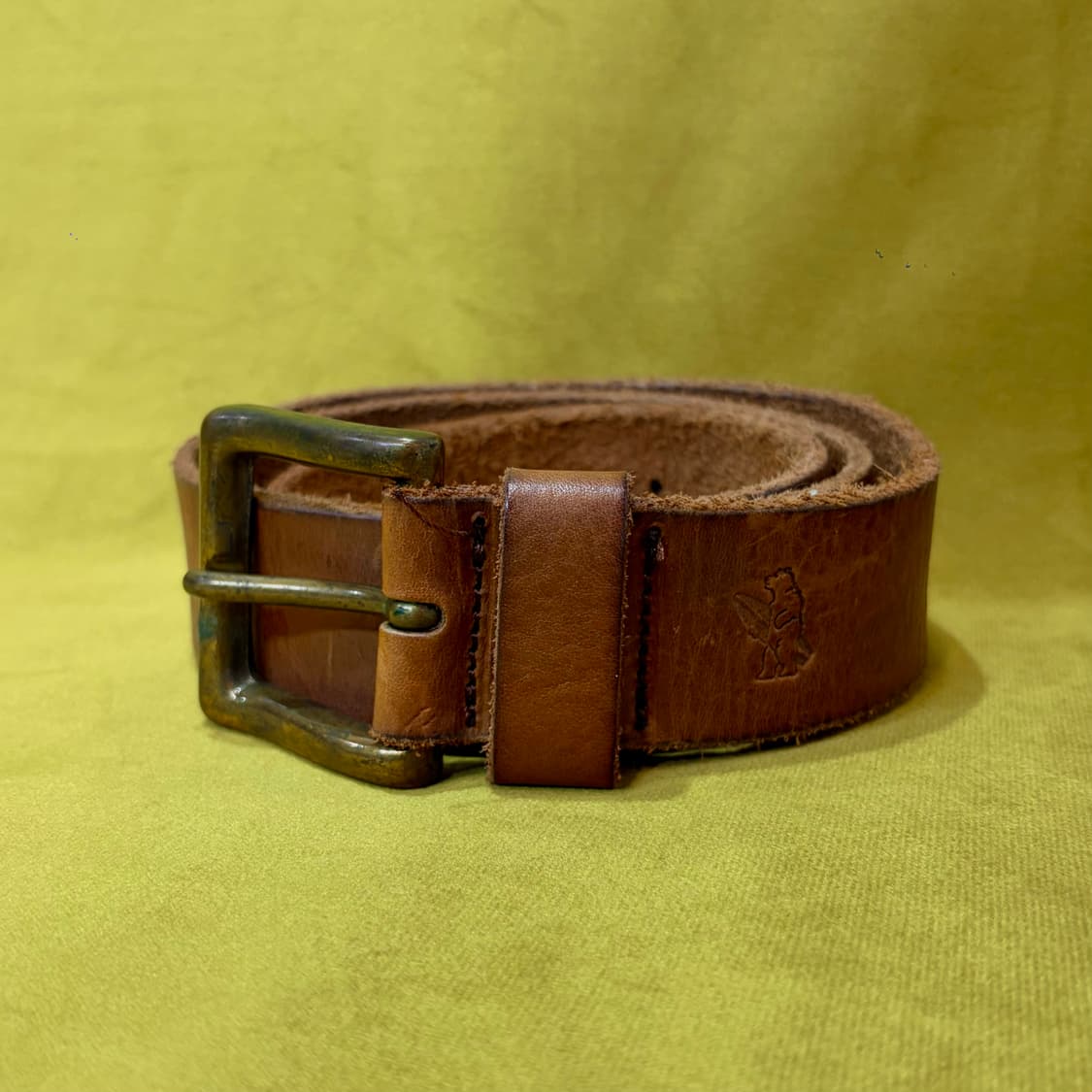 후아유 사각버클 리얼 레더 벨트 상품이미지2