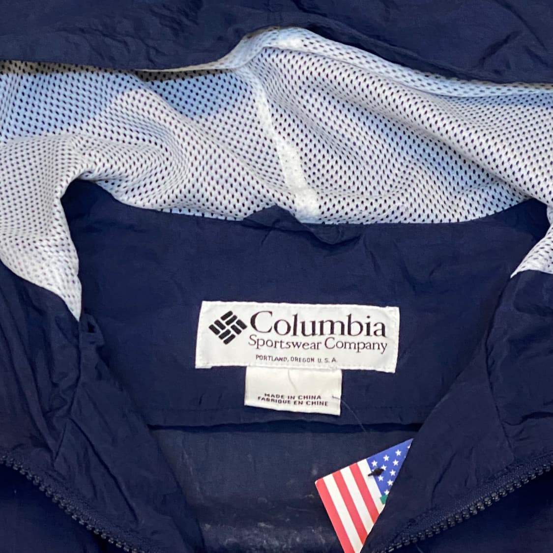 USA 미국 빈티지 콜롬비아 바람막이 상품이미지2