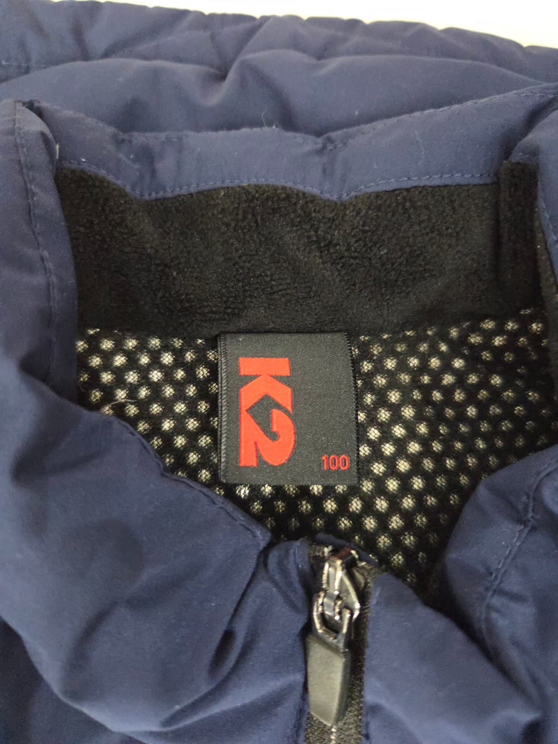 K2 네이비 덕다운 퀼팅 패딩 자켓 상품이미지6