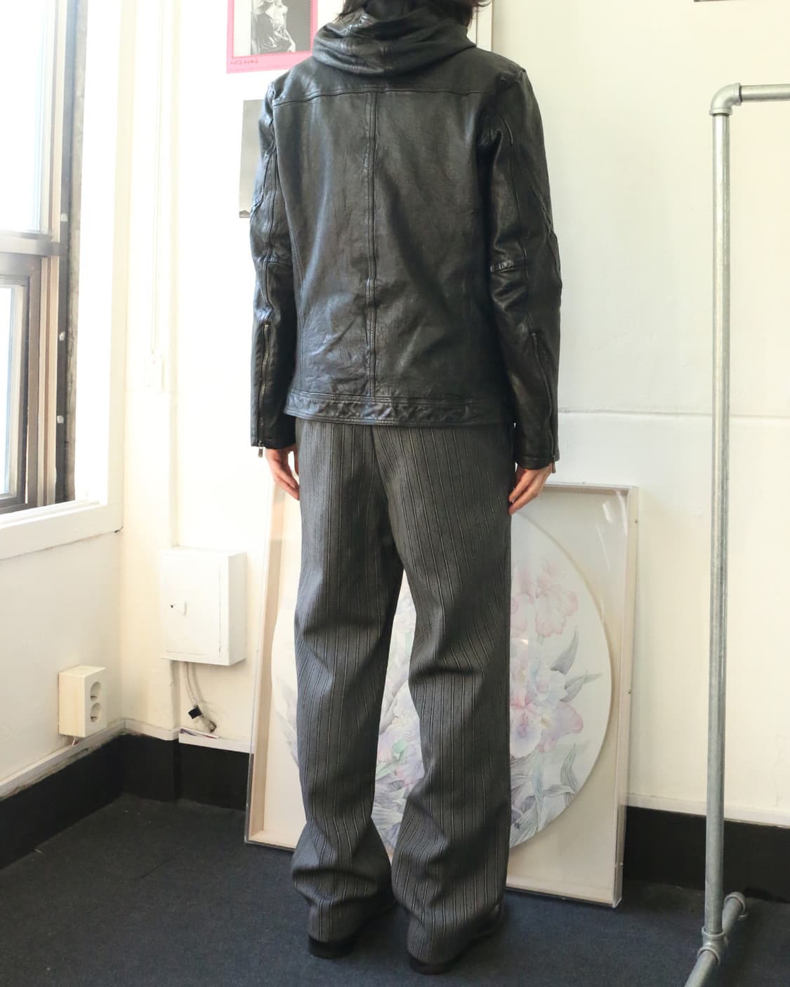 빈티지 핀스트라이프 트라우저 상품이미지2