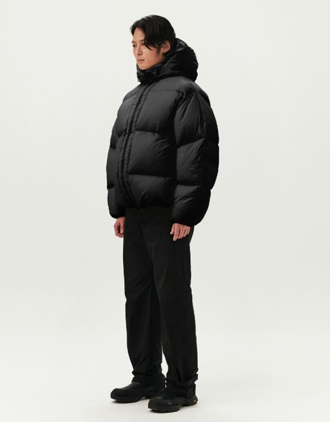 [M] 누마레 ee 남성 다운 파카 블랙   상품이미지5