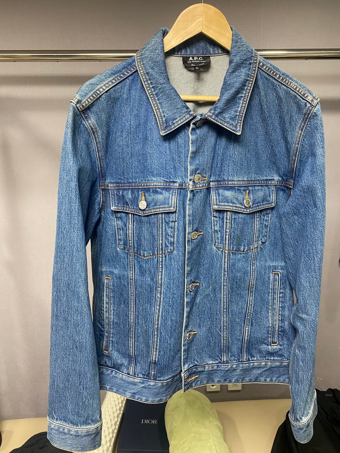 A.P.C 아페쎄 3세대 청자켓 XL 상품이미지1