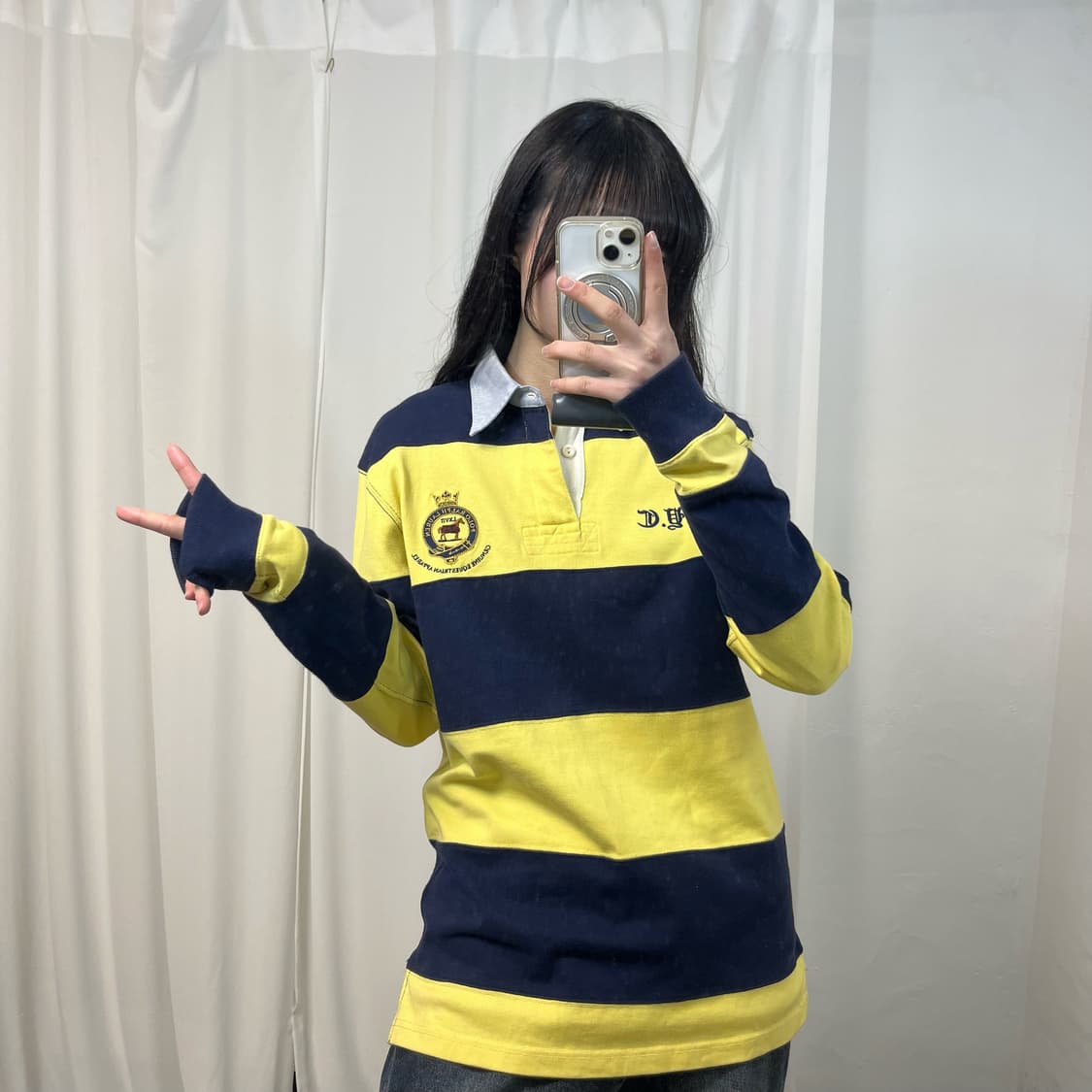 Polo Stripe Rugby Shirt 상품이미지2