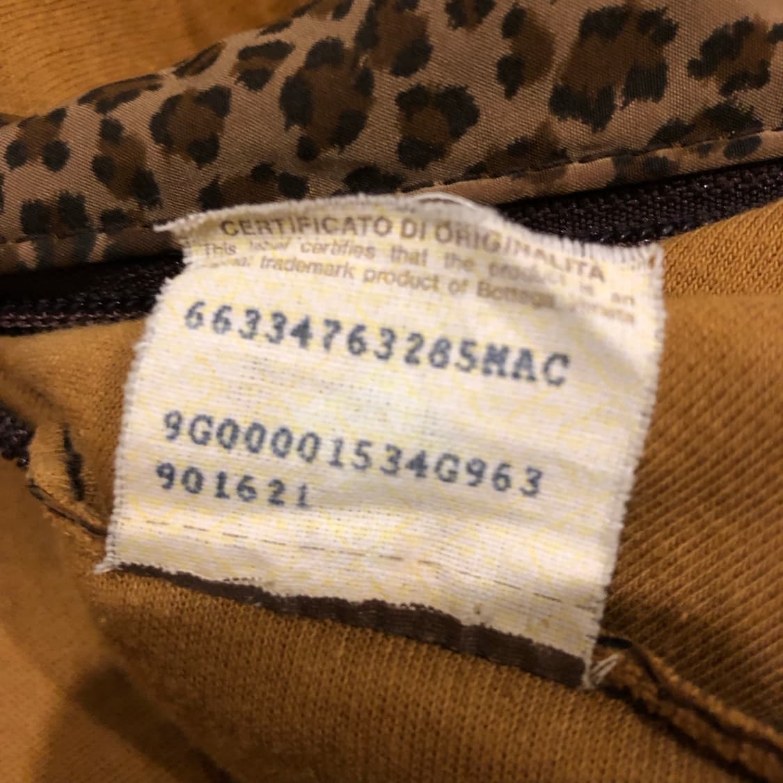 보테가베네타 레오파드 더플백 상품이미지6