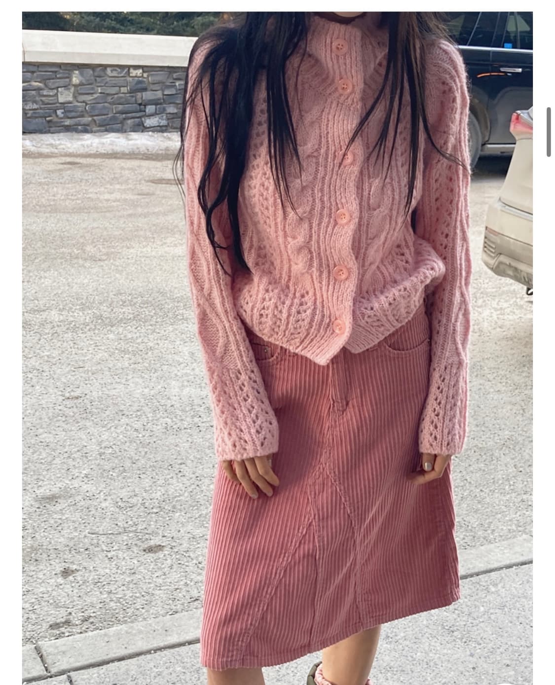 메이비베이비 디어리스트 넵튠 가디건 핑크 상품이미지1