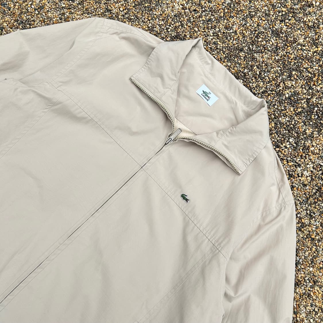 라코스테 베이지 블루종 자켓 상품이미지2