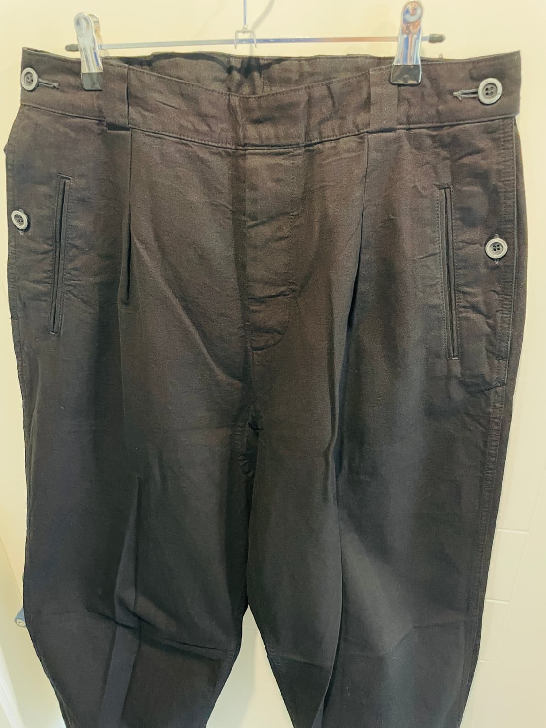 OUTIL PANTALON LIMOGES BLACK 상품이미지2