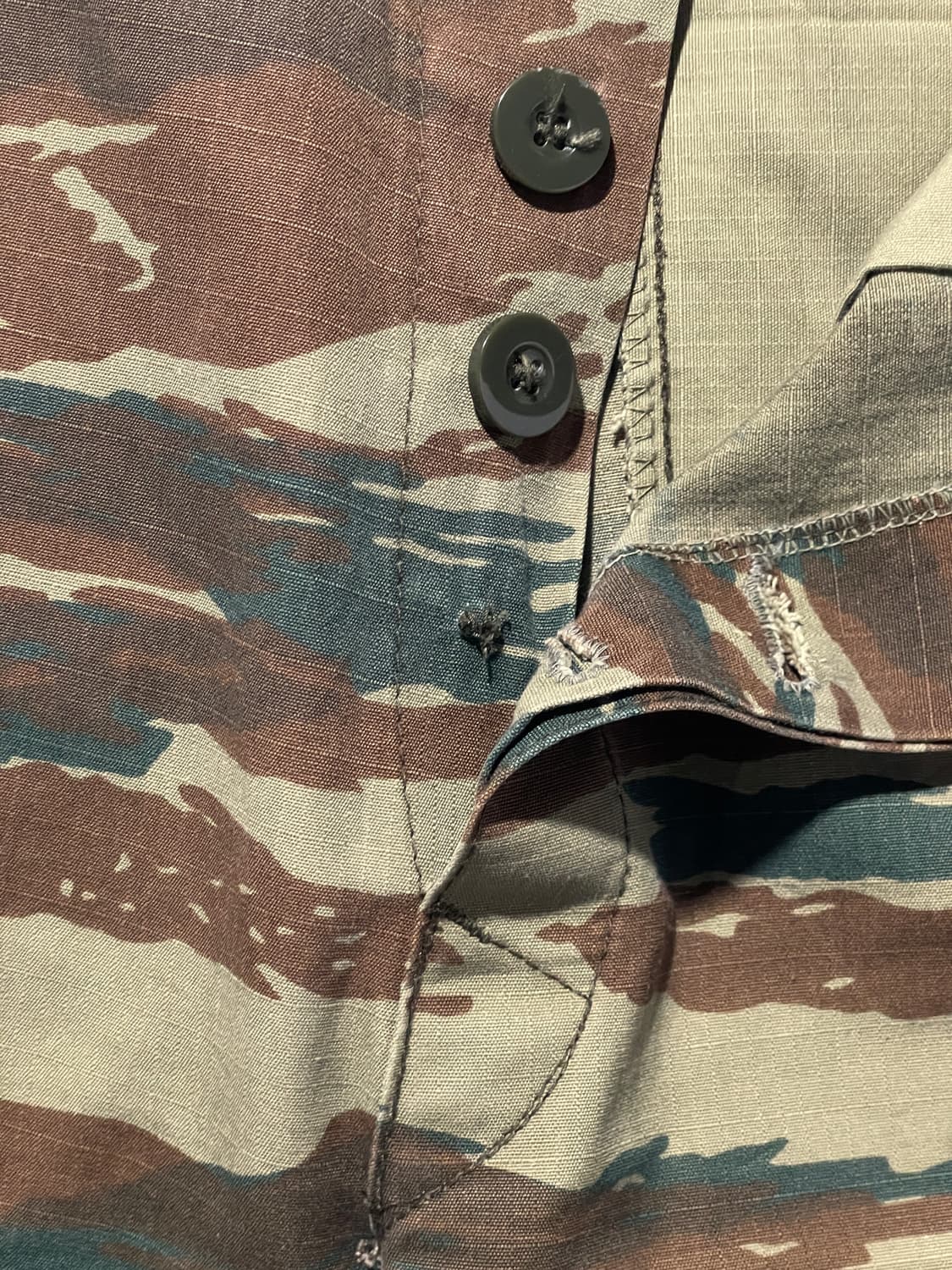 80s Greek Army Lizard Camo Pants 상품이미지4