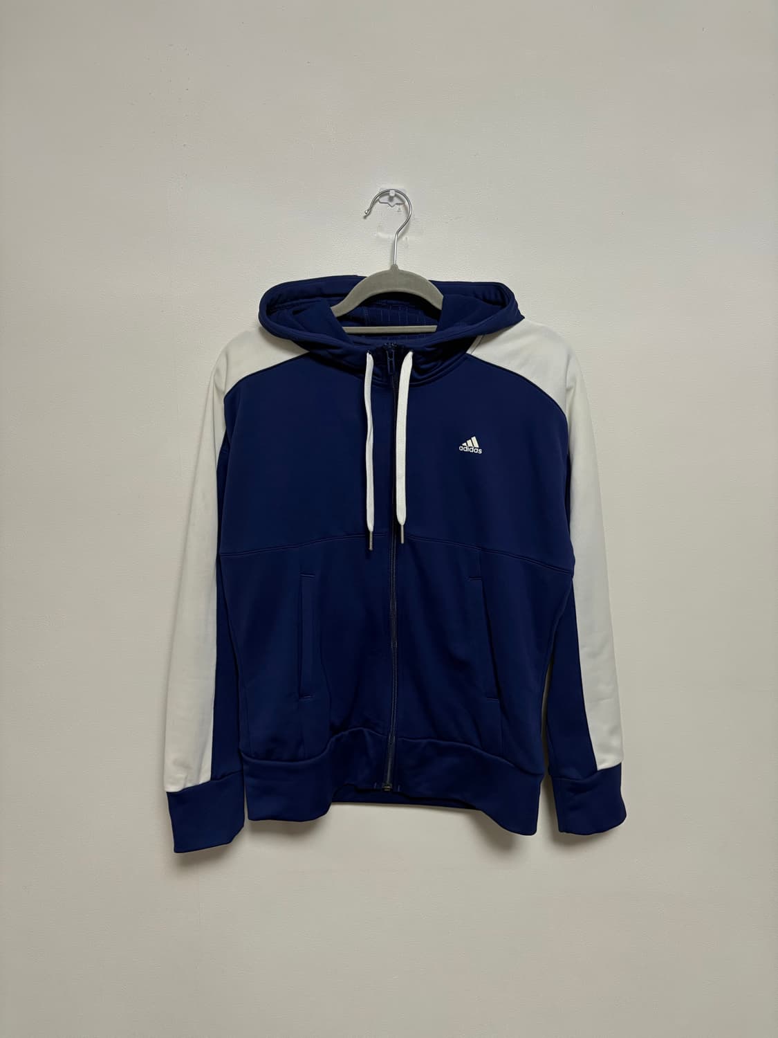 아디다스 배색 후디 져지 상품이미지2