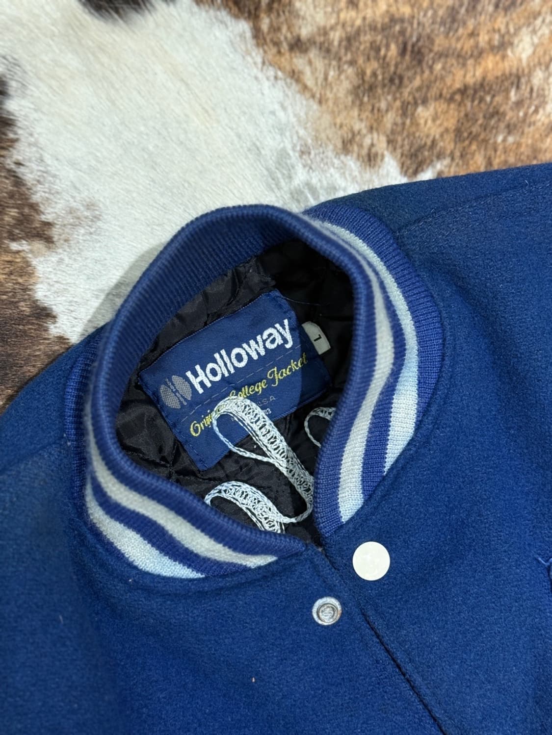 90s usa holloway 바시티 자켓 상품이미지5