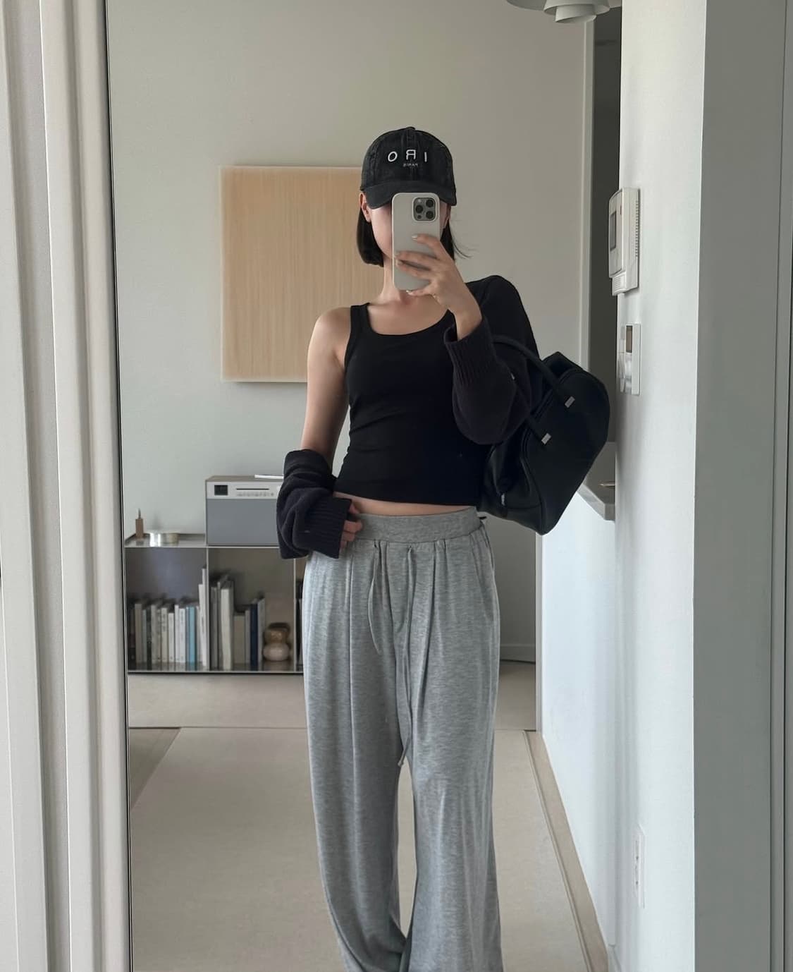 IRO 이로 로고 자수 워시드 데님 볼캡 모자 상품이미지2