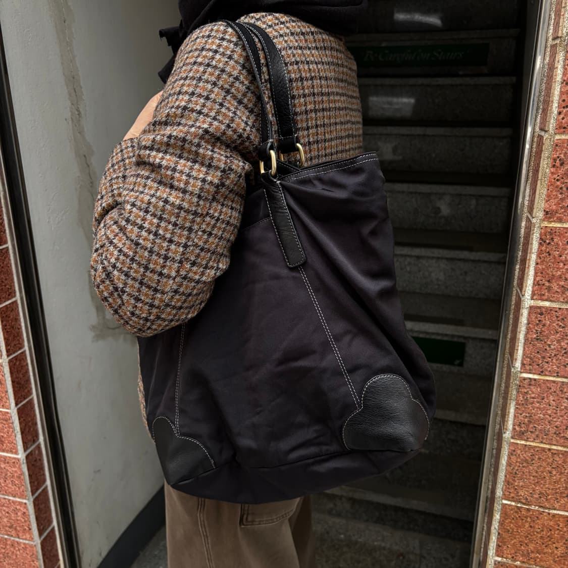 paul smith leather trimming tote bag 상품이미지3