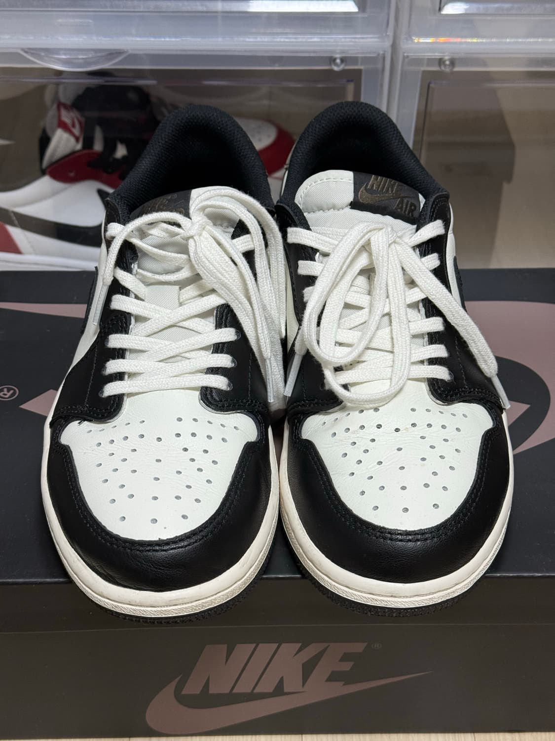 조던 1 레트로 로우 OG 모카 260 상품이미지2