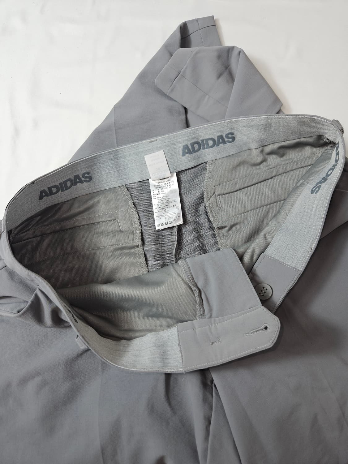 아디다스 골프 기능성 팬츠 슬랙스 바지 우븐 36 (거의 새상품) 상품이미지3