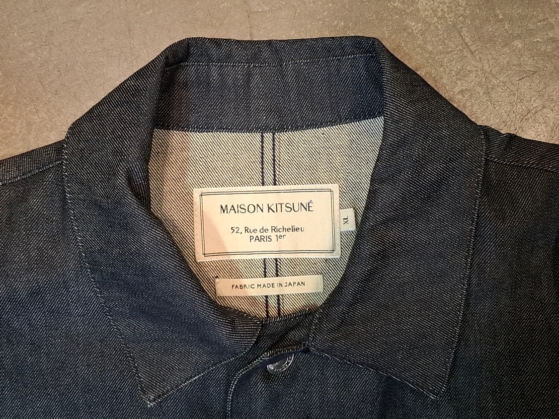 메종키츠네 청자켓 상품이미지2