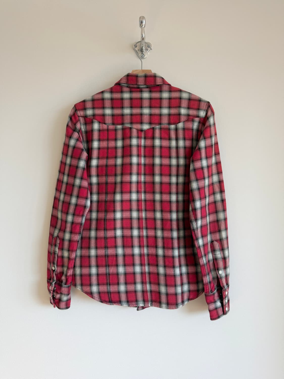 AKM X Wrangler 웨스턴 체크 셔츠 상품이미지5