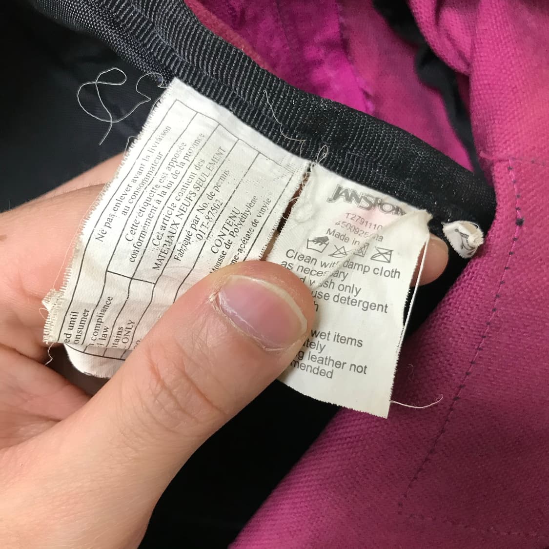 🕺🏻잔스포츠 백팩가방 상품이미지3