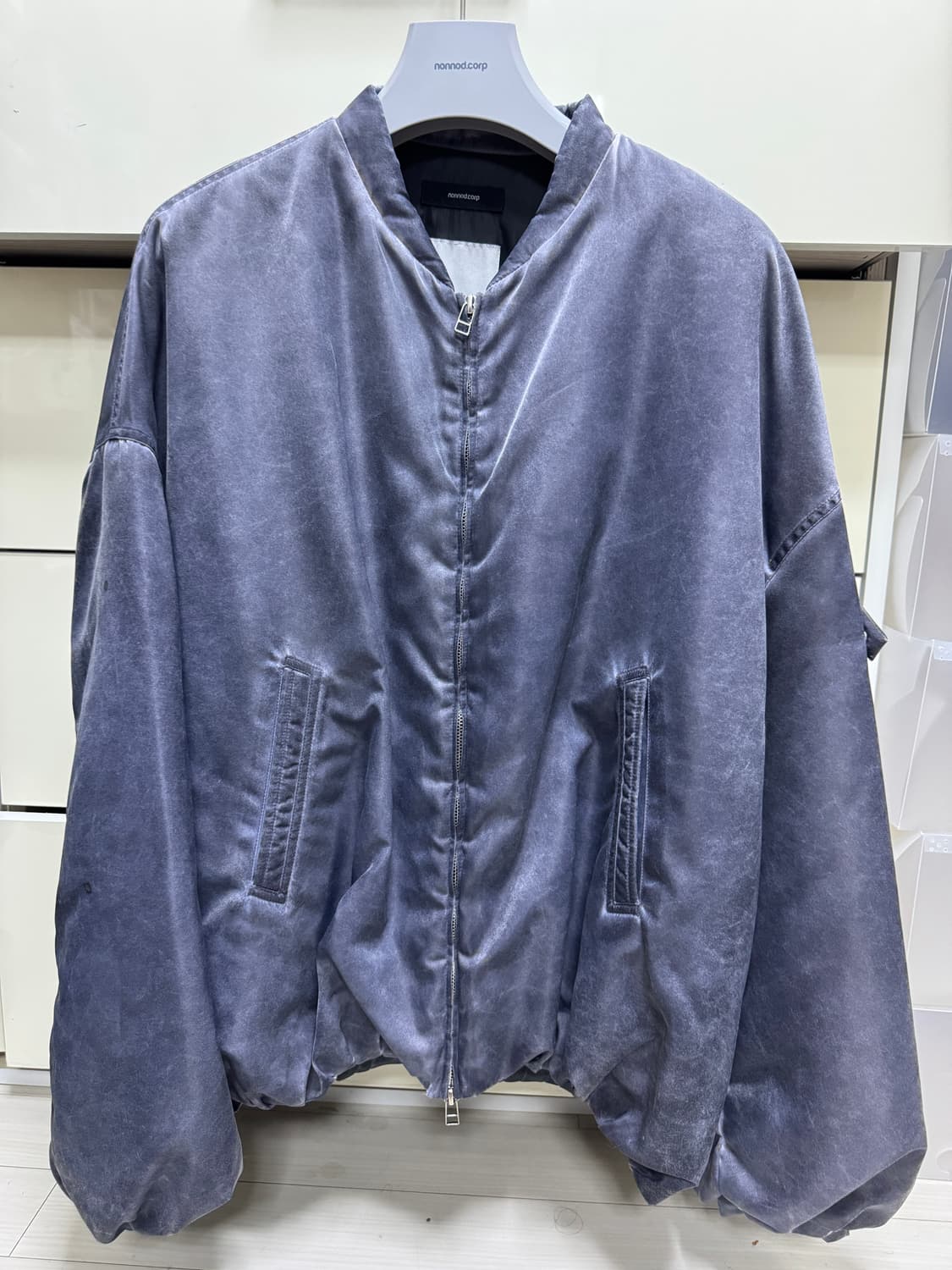 논노드 언더마이카 에스커자켓 크라운블루 상품이미지1