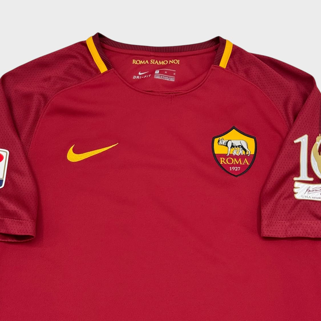 17-18 AS로마 홈 No.10 프란체스코 토티 상품이미지3