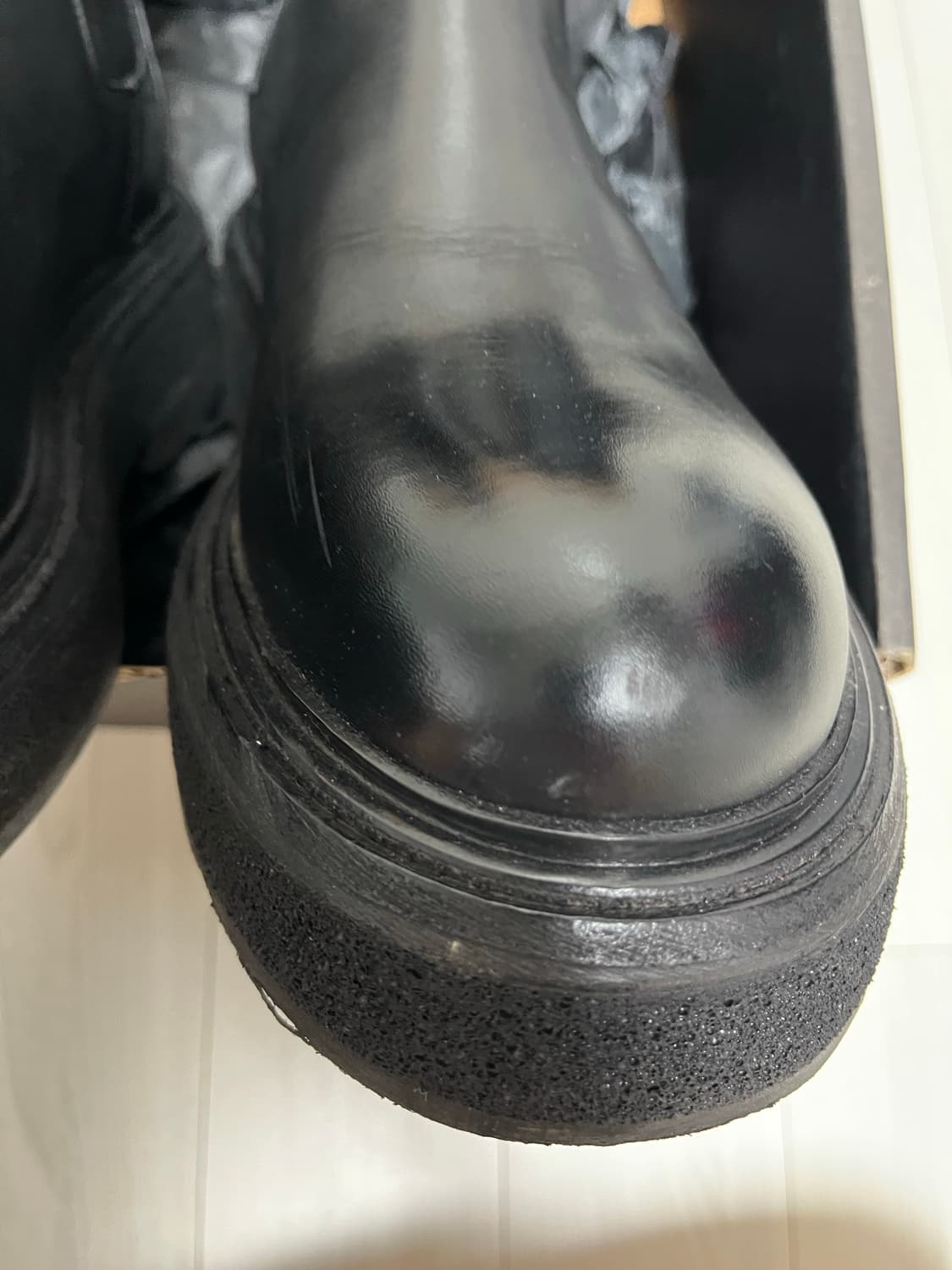 마르셀 Zuccone 레더 첼시 부츠 EU40 상품이미지7