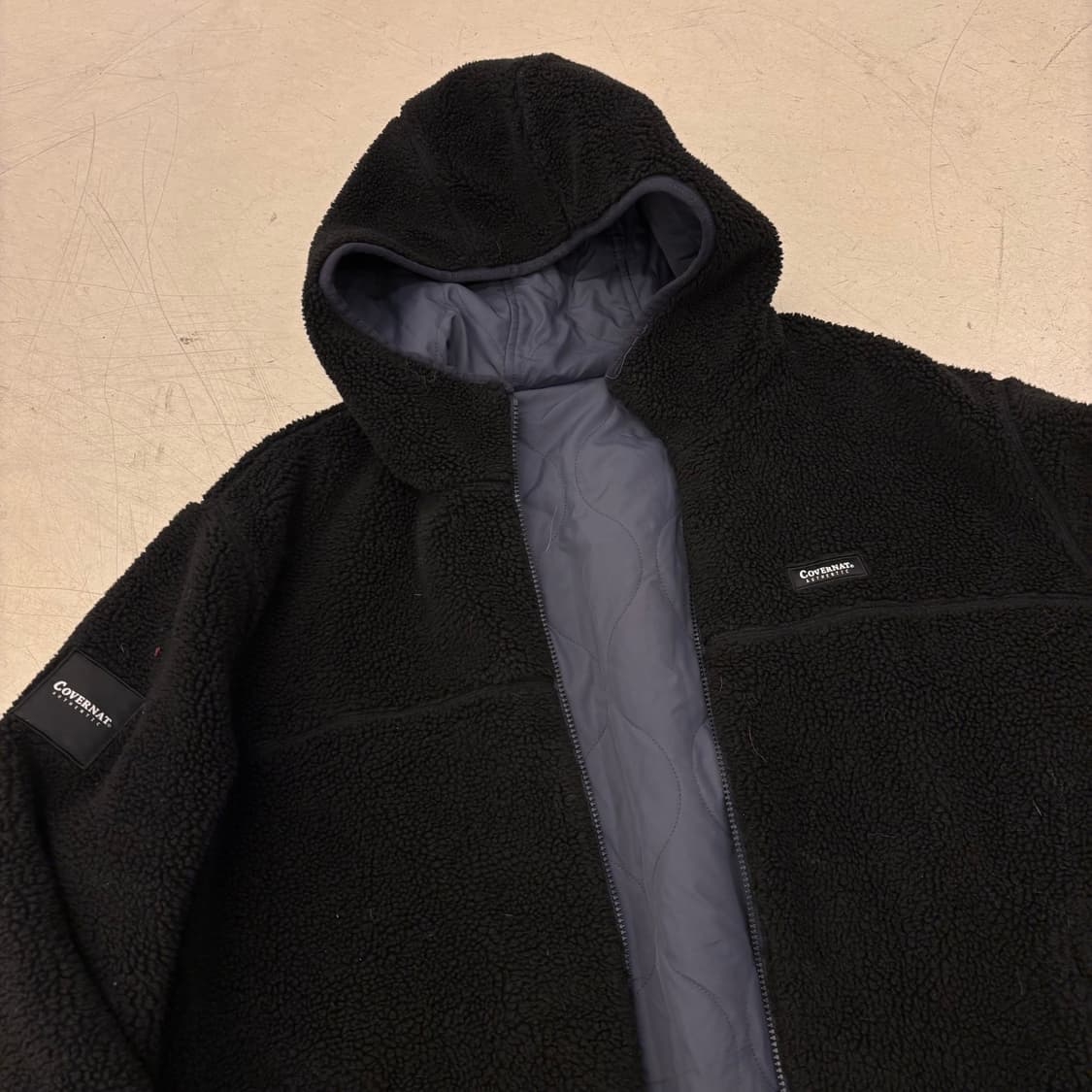 커버낫 리버시블 플리스 자켓 상품이미지2