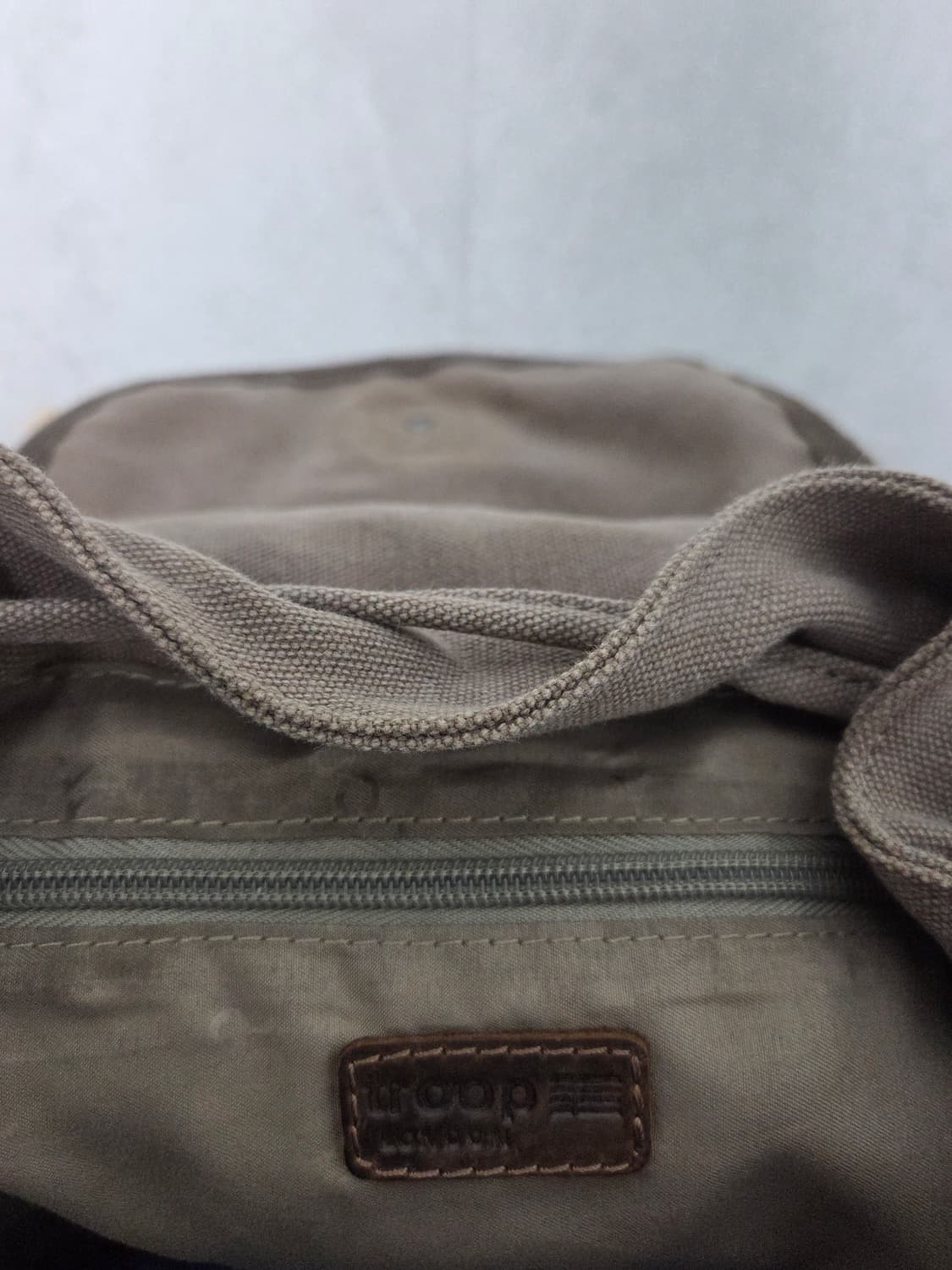 룹 런던(Troop London) 빈티지 캔버스 백팩 상품이미지6