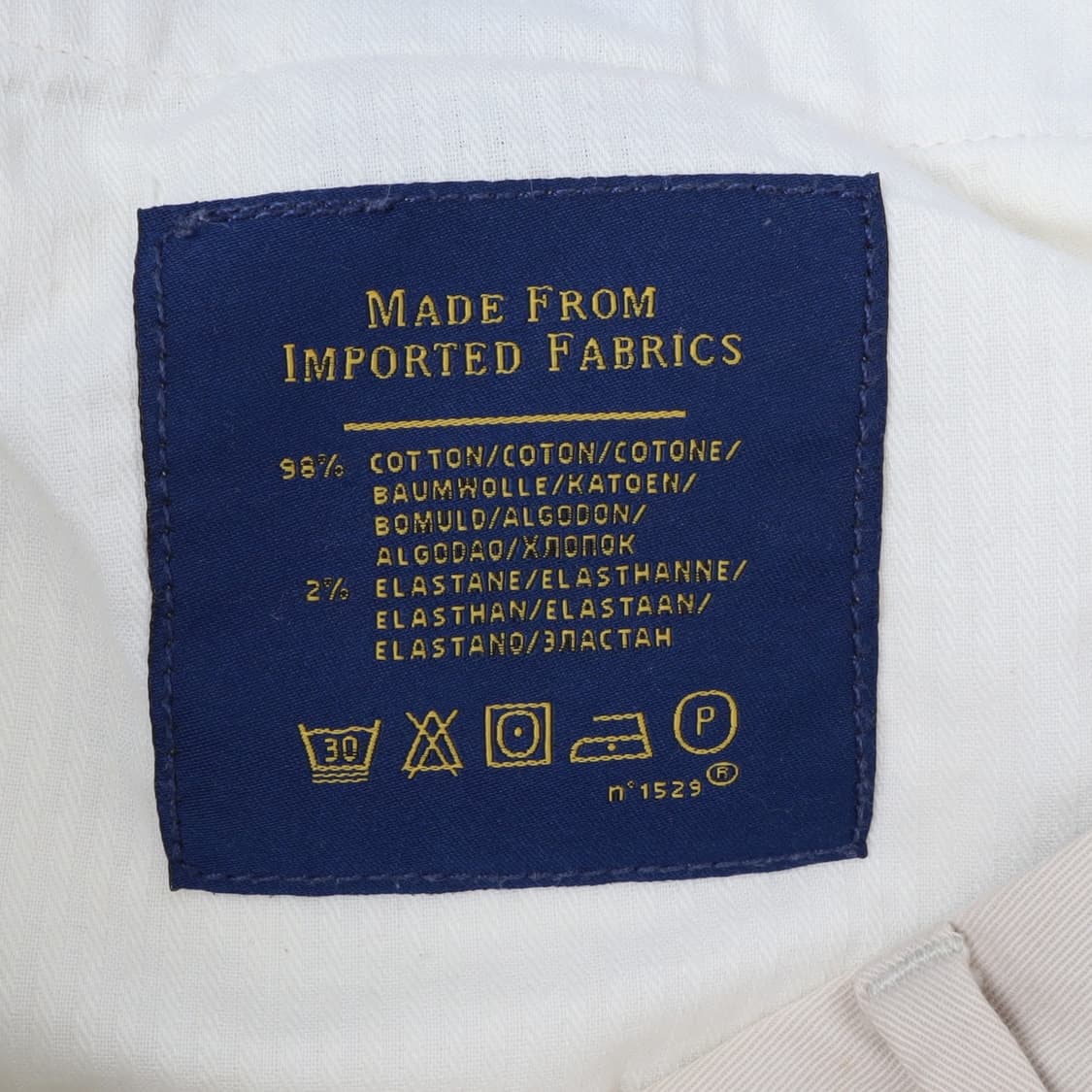 폴로 랄프로렌 크림베이지 스트레치슬림 치노팬츠 상품이미지9