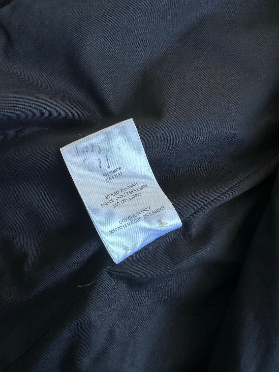 헬무트랭 2000s 친츠 몰스킨 하이넥 코트 상품이미지7