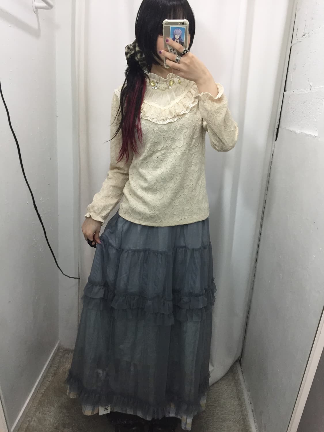 샤 스커트 코디 🩵 상품이미지5