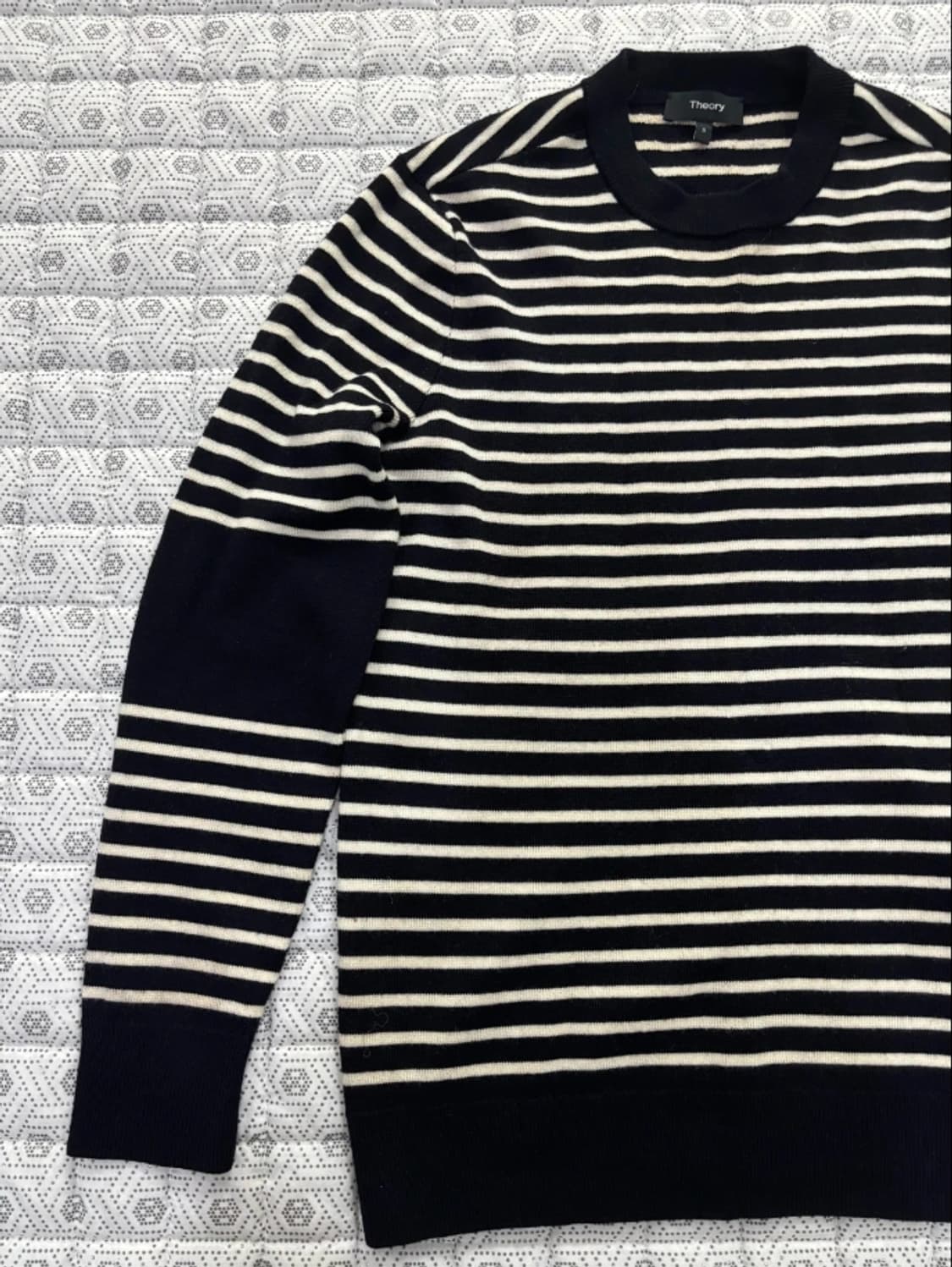 한섬 띠어리 스트라이프 니트 55 상품이미지3