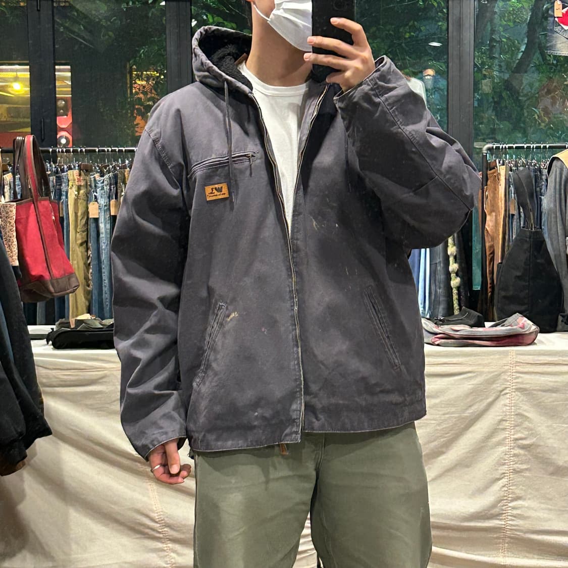 XL) Wells Lamont USA 덕캔버스 액티브 자켓 워크 자켓 상품이미지8