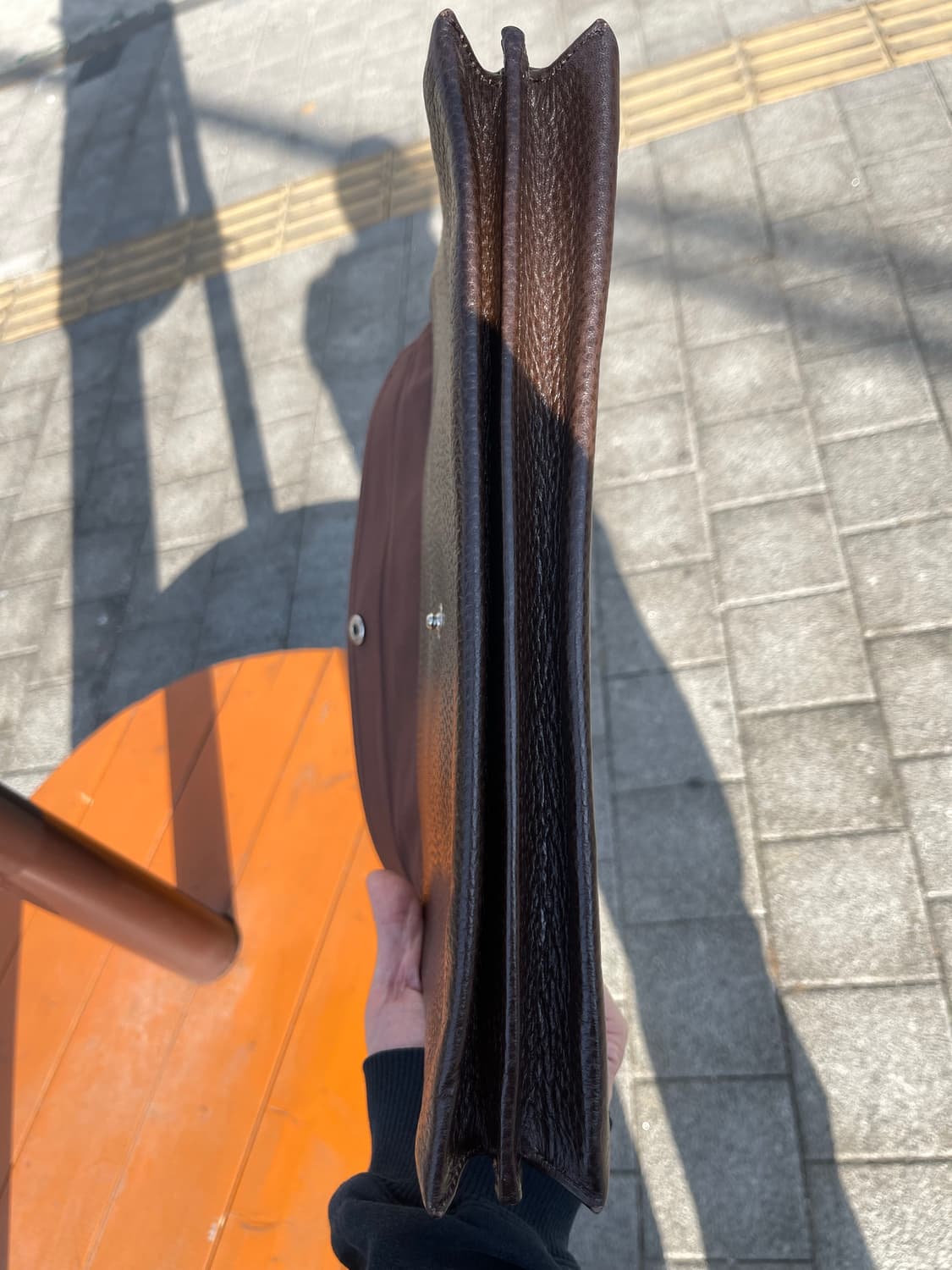 꼼데가르송 레더 2way 상품이미지5