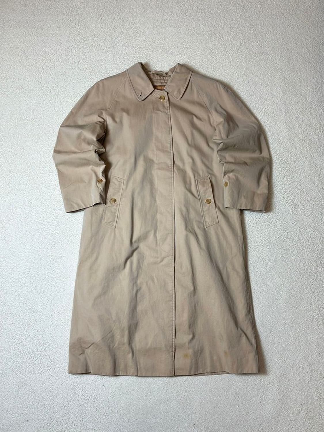 버버리 90's 싱글 시그니처 트렌치 코트 PN7561 상품이미지1