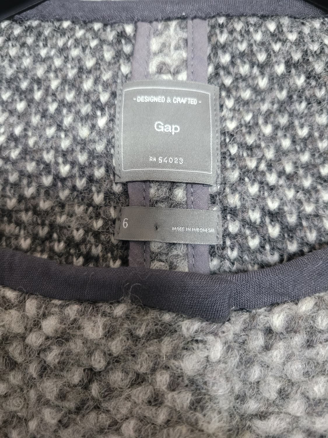 GAP 갭 부클레 트위드  울 혼방 자켓 6 (66) 상품이미지6
