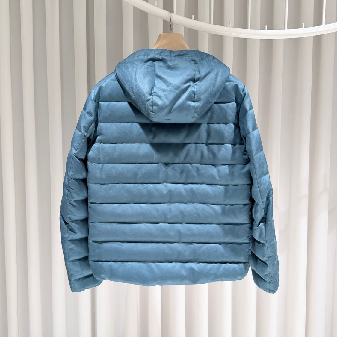 (A+/M) / 로로피아나 퀄티드 실크 드윌 후드 패딩 상품이미지6