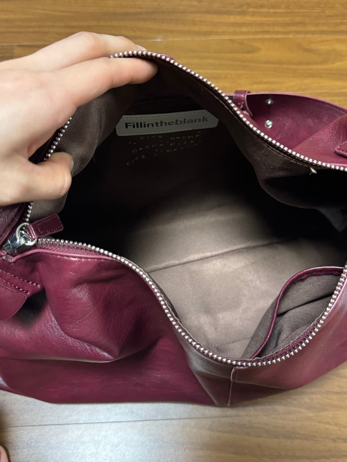 필인더블랭크 와이드 스트랩 백 상품이미지9