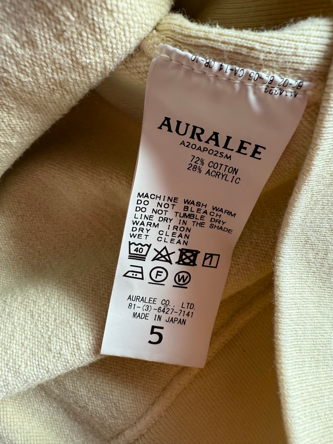 오라리 민트 맨투맨 상품이미지3